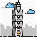 Taipei Taiwan Tucson Building Icon