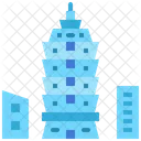 Taipei  tower  Icon