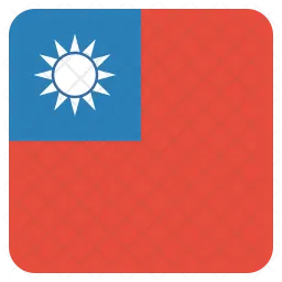 Taiwan Flag Ícone