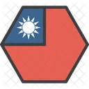 Taiwan Taiwanese Asian Icon