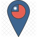 Taiwan Taiwanese Asian Icon