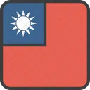 Taiwan Taiwanese Asian Icon