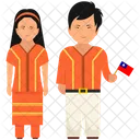 Taiwan Outfit Taiwan Clothing Taiwan Dress Icon