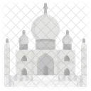 India Taj Mahal Icon