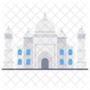 Taj Mahal Building Real Estate Icon