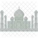Taj Mahal Agra India Icon