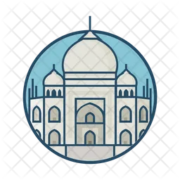 Taj Mahal India  Icon