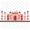 Taj Mahal Architecture India Icon