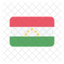 Tajikistan Flag Country アイコン