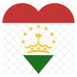 Tajikistan Flag Icon