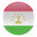 Tajikistan National Country Icon