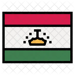 Tajikistan Flag Flag Icon