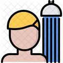 Take Shower Man Icon