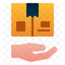 Take Package Hand Icon