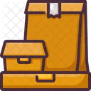 Delivery Food Package Icon
