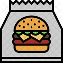 Take Away Burger Icon