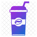 Take Away Iced Coffee Cold Coffee Icon