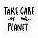Take care of our planet  Symbol