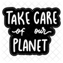 Take care of our planet  Symbol