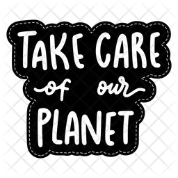 Take care of our planet  Icon