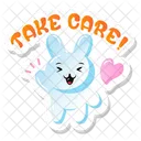 Take Care Rabbit Icon