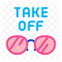 Take Off Glasses Icon