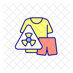 Take off dirty clothing with radioactive dust  Icon