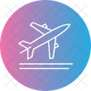 Take Off Airplane Flight Icon