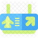 Take Off Boarding Arrival Icon