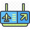 Take Off Boarding Arrival Icon