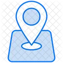 Take Off Pin Pin Location Icon