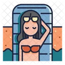 Take Vacation Relax Beach Icon