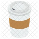 テイクアウトコーヒー、使い捨てカップ、コーヒーカップ アイコン