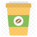 Coffee Cup Bean Icon