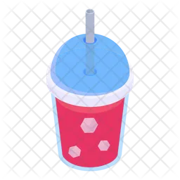 Takeaway Cold Drink  Icon