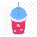 Takeaway Cold Drink Ice Drink Chilled Drink Icon
