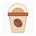 Ice Coffee Takeaway Icon