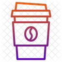 Coffee Cup Takeaway Delivery Street Food Truck Icon