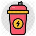Takeaway Drink Smoothie Disposable Cup Icon