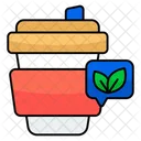 Takeaway Drink Smoothie Disposable Cup Icon