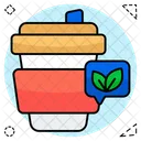 Takeaway Drink Smoothie Disposable Cup Icon