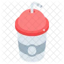 Takeaway Drink Glass Cup Icon