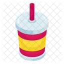 Takeaway Drink Smoothie Disposable Cup Icon