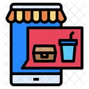 Mobile Food Restaurant Icon