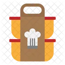 Takeaway Meal Box  Icon