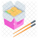 Takeaway Noodles Vermicelli Meal Icon