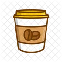 Takeout Coffee Cafe Icon