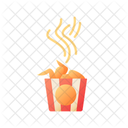Takeout chicken wings Icon