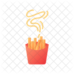Takeout french fries Icon