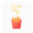 Fries Take Out Take Away Icon